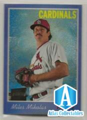 2019 Topps Heritage Purple Chrome #THC-435 Miles Mikolas St. Louis Cardinals